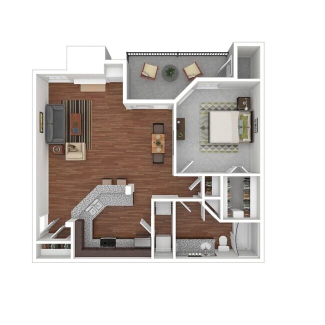 1B-R 0123 floor plan