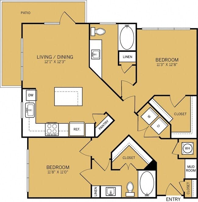 Unit 3116 3116 floor plan