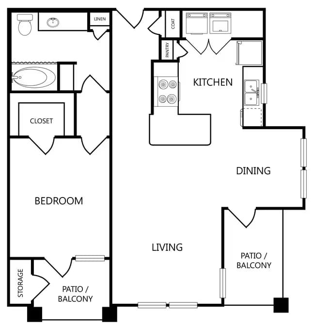 A3 4208 floor plan