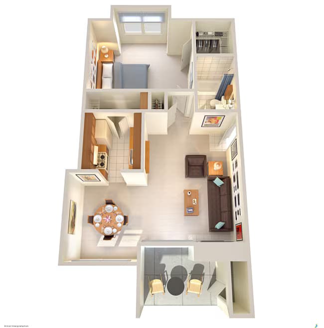 Hilton Head 1226 floor plan