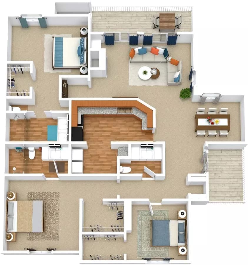 C1C 0215 floor plan