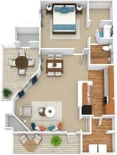 A1F 1025 floor plan