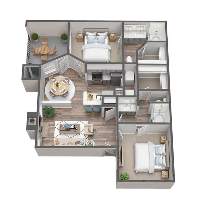 Unit 825 834 floor plan