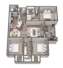 C1 724 floor plan