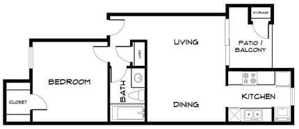 A1 812 floor plan