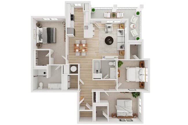 Unit 1302 2426 floor plan