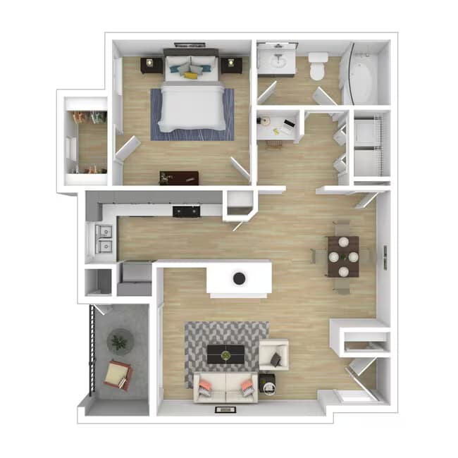A1 1416 floor plan