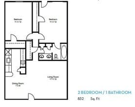 B1 2765-211 floor plan