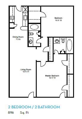 Unit 2775-222 14239-157 floor plan
