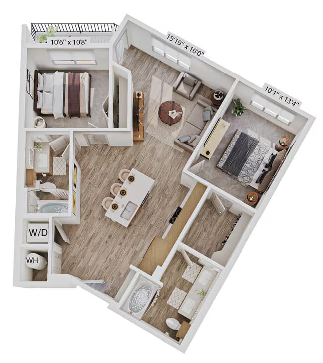 Unit 3205 3205 floor plan