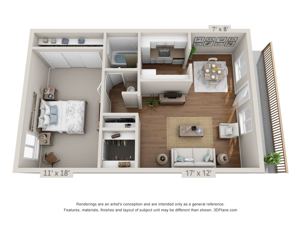 Unit 223 223 floor plan