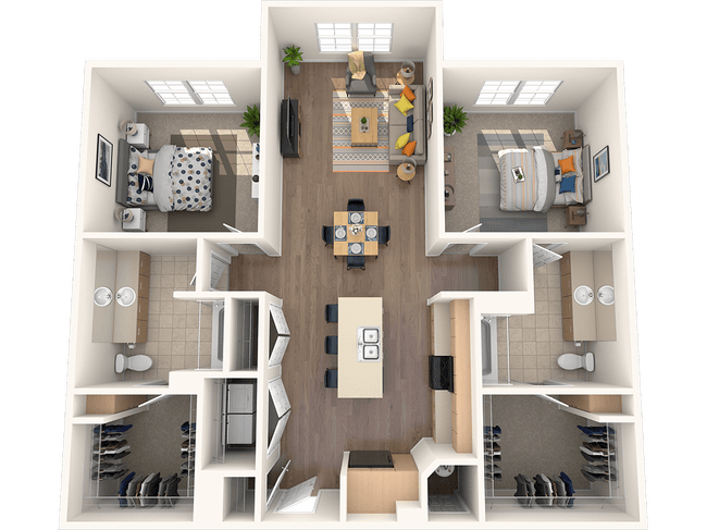 Unit 04305 04305 floor plan
