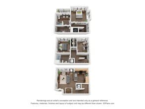 Townhome 2 1402 floor plan