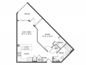 A3 1-1340 floor plan