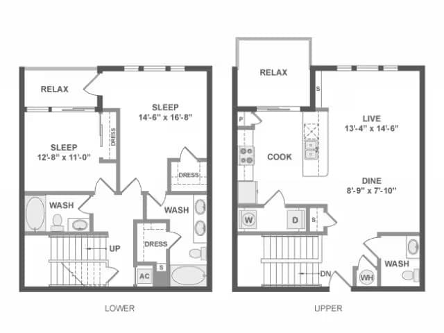 C8T 3-3401 floor plan
