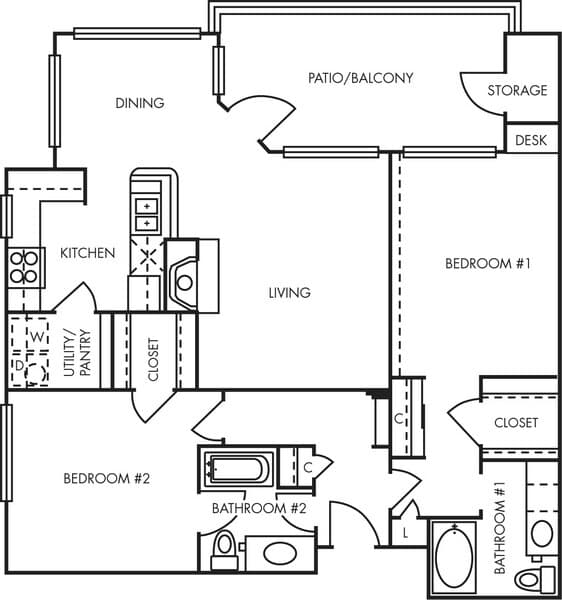Oak 0131 floor plan