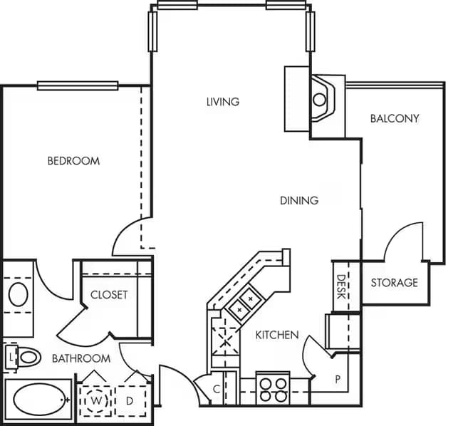 Poplar 1012 floor plan