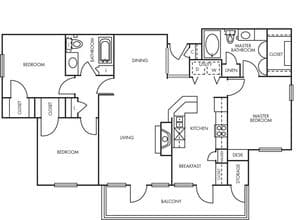 Sequoia 1421 floor plan