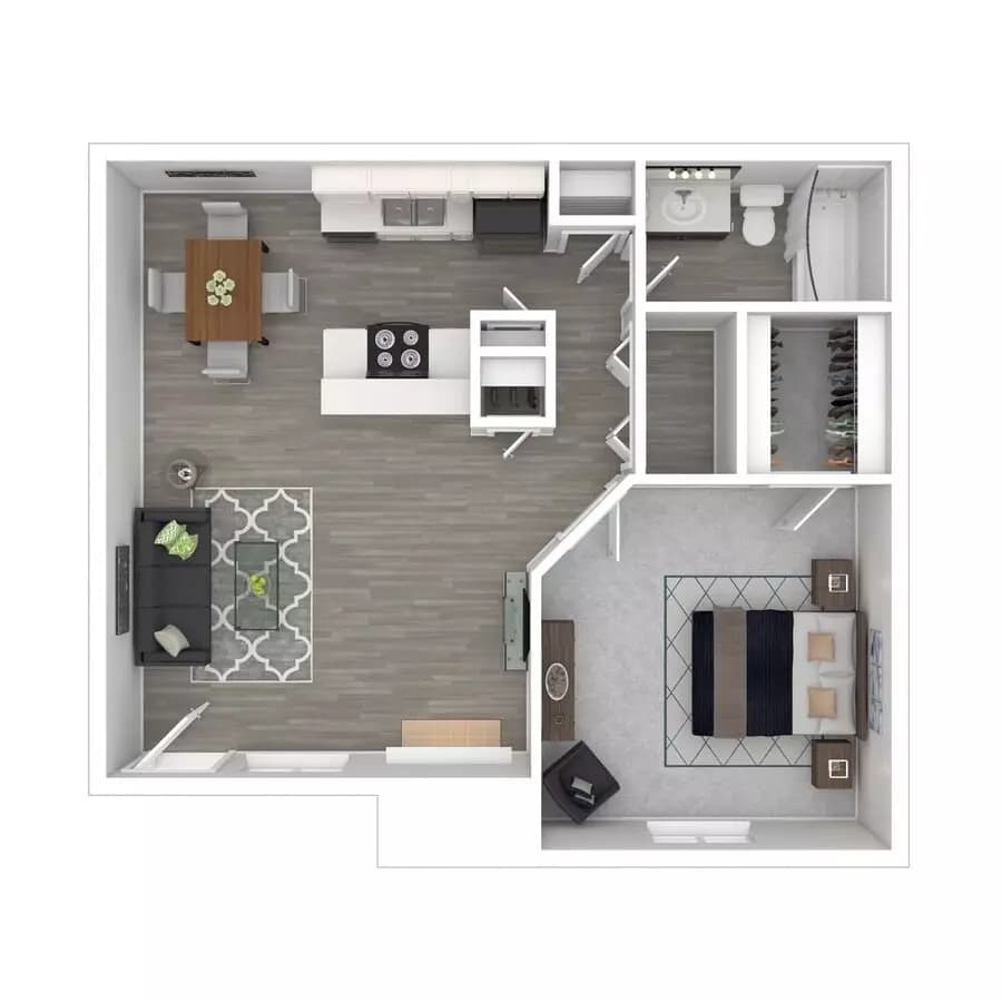 Unit 2216P 2216P floor plan