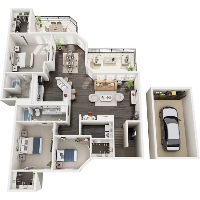 Lebanon w/ Garage Renovated 3206 floor plan