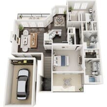 Shawnee Renovated 14204 floor plan