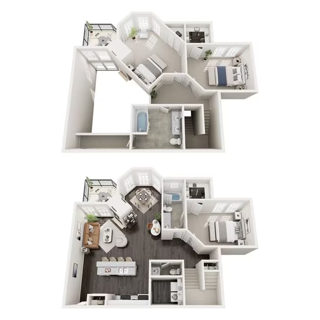 Tribute Renovated 9203 floor plan