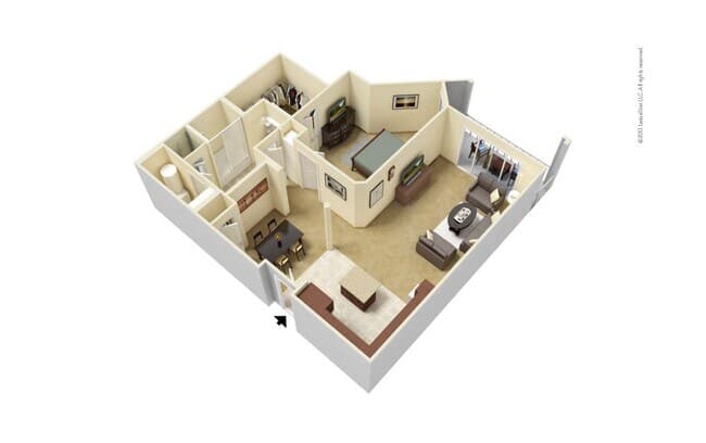 Unit 4114 4114 floor plan