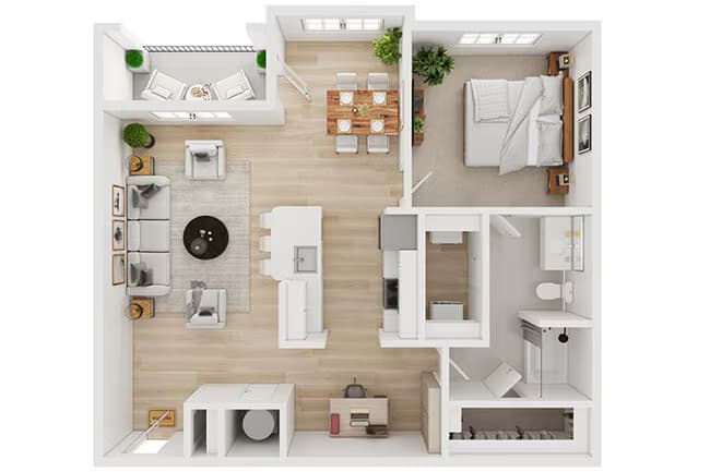 Unit 2318 2318 floor plan