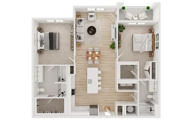 Unit 4221 4221 floor plan