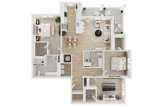 C1 2107 floor plan