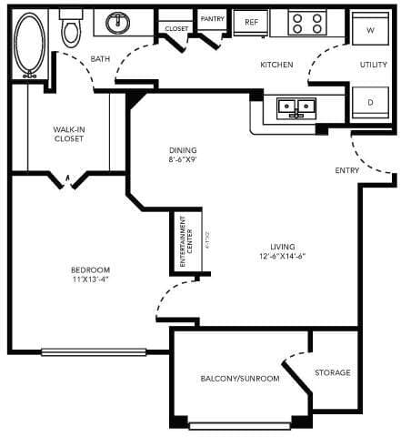 Unit 2216 0234 floor plan