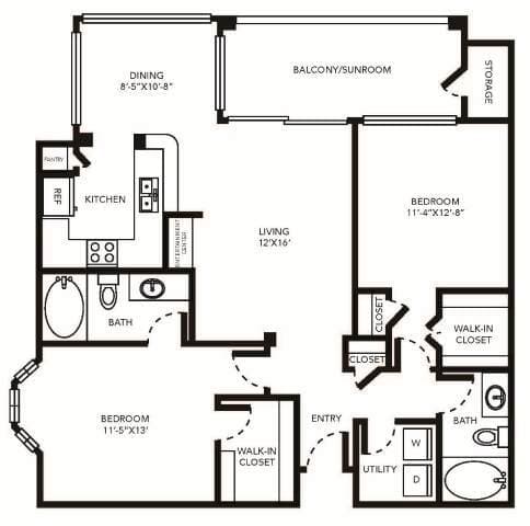 B2 0116 floor plan