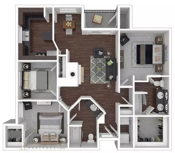 Unit 1412 1412 floor plan