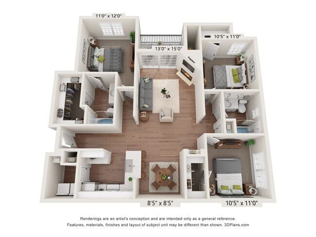 C1R 3224 floor plan
