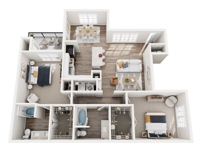 Bordeaux 02-0128 floor plan