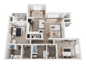 Bordeaux 02-1321 floor plan
