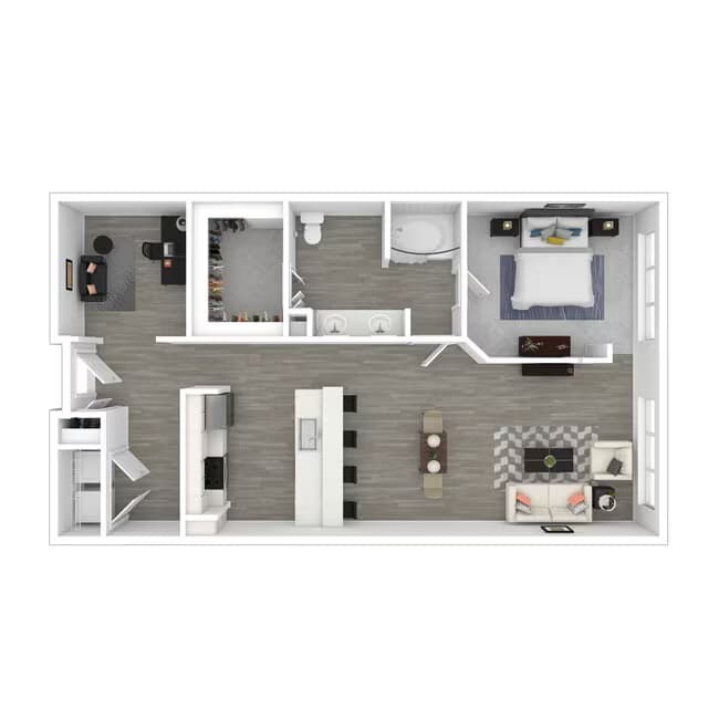 Unit 1220 1220 floor plan