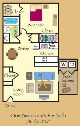 Unit RN-88 RN-88 floor plan