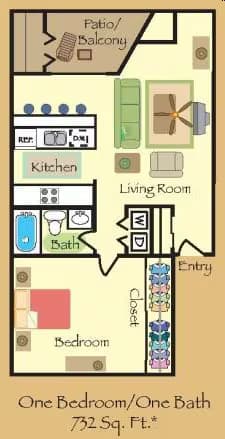 A2 RN-68 floor plan