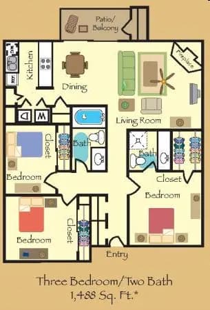 C2 Upgrade RN-141 floor plan