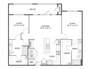 C6a 2-4045 floor plan