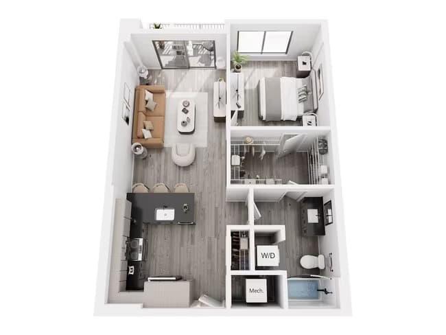 A11 Renovated 01-2002 floor plan