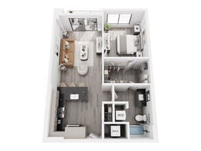 A11 Renovated 01-0607 floor plan