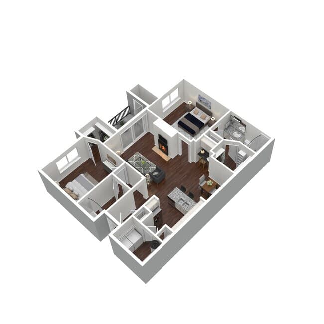Unit 1837 1837 floor plan