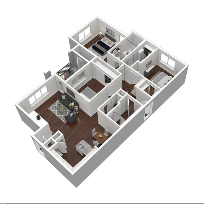 Unit 1738 1738 floor plan