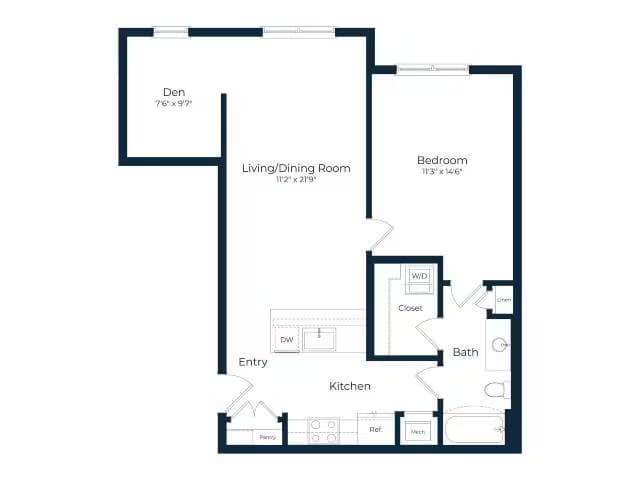 Unit 6309 6309 floor plan
