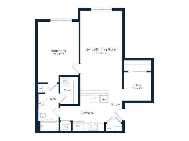 Unit 6308 6308 floor plan