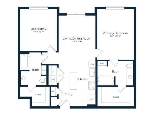 Unit 3303 3303 floor plan