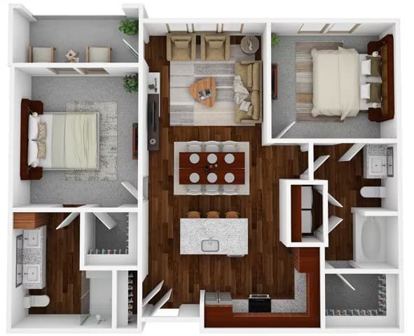 Unit 402 233 floor plan