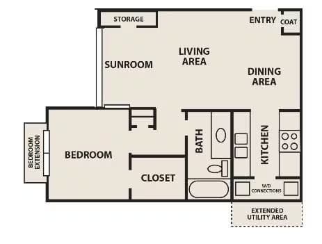 Unit 3032 2101 floor plan